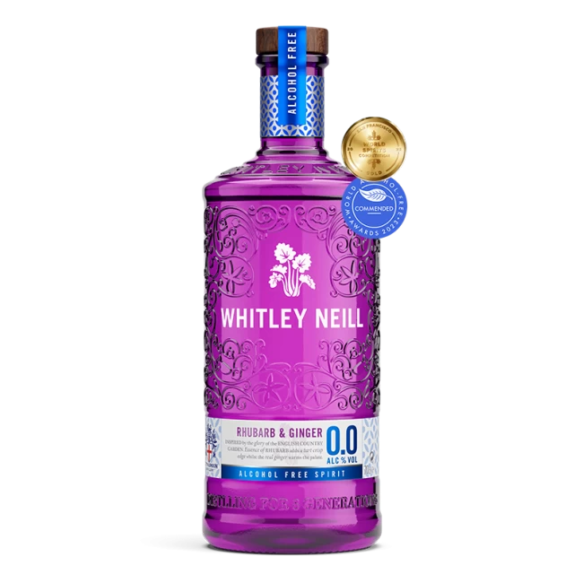 Gin Cu Rubarba Si Ghimbir Fara Alcool Whitley Neill 0.7l